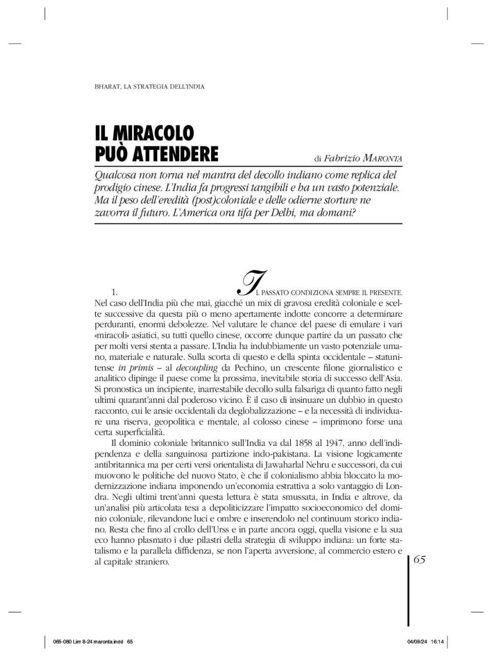 Il miracolo può attendere